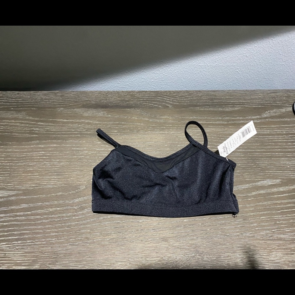 body wrappers camisole black bra extra small